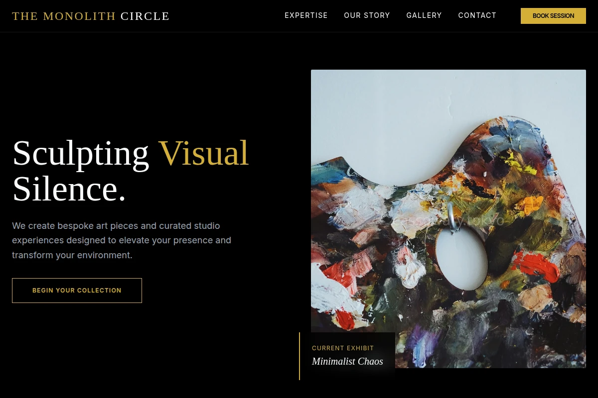 Minimal Art Studio